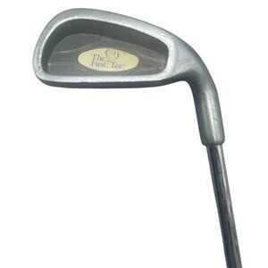 The First Tee 5 Iron Golf Club With Steel Shaft & Black Rubber Grip